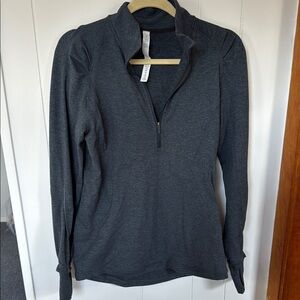 Lululemon Blue Quarter-Zip Pullover